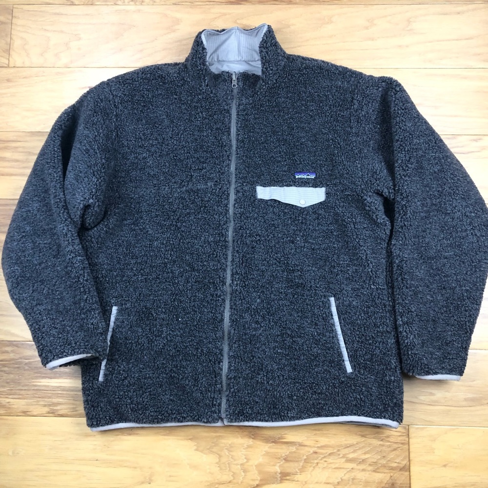 Patagonia Reversible Glissade Deep Pile Jacket XL - Picture 4 of 7